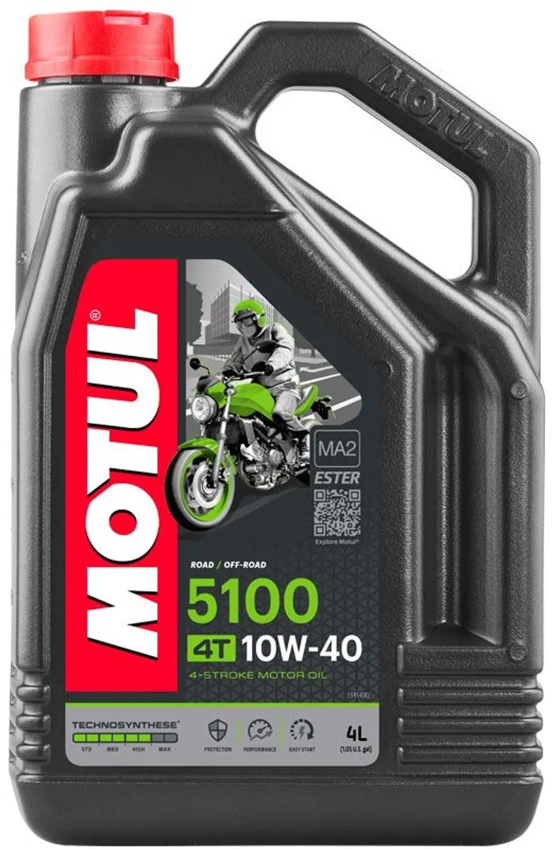 Motul 5100 10W40 Motorolie 4L - afbeelding 2 van 3