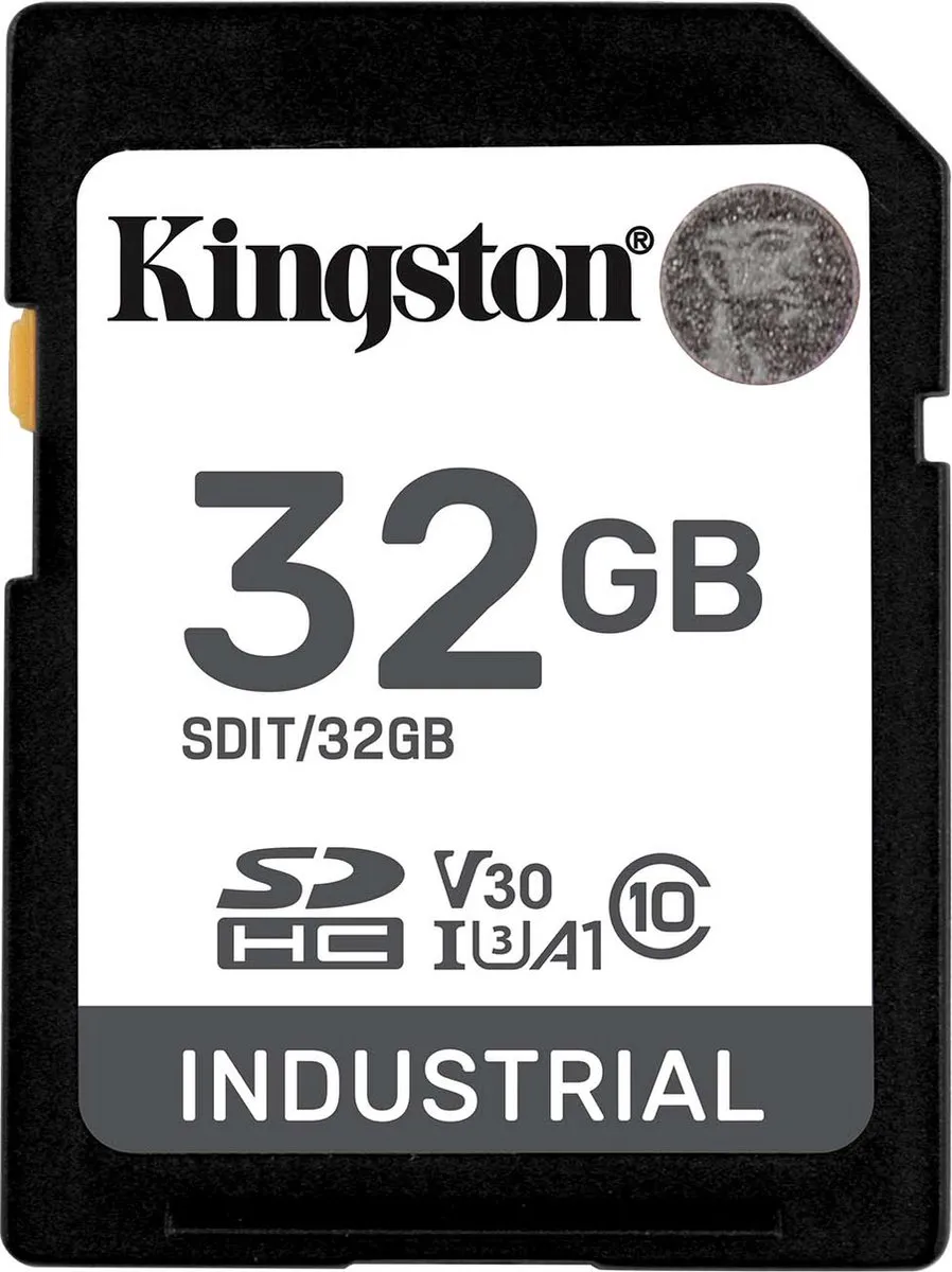 Kingston Industrial SDIT 32GB Geheugenkaart