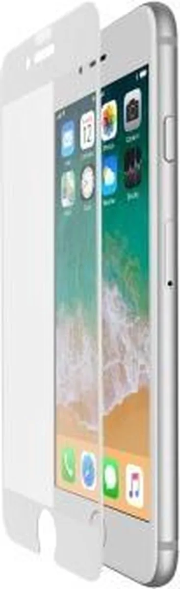 Belkin Tempered Curve Screenprotector iPhone 7/8 Plus - Wit Frame