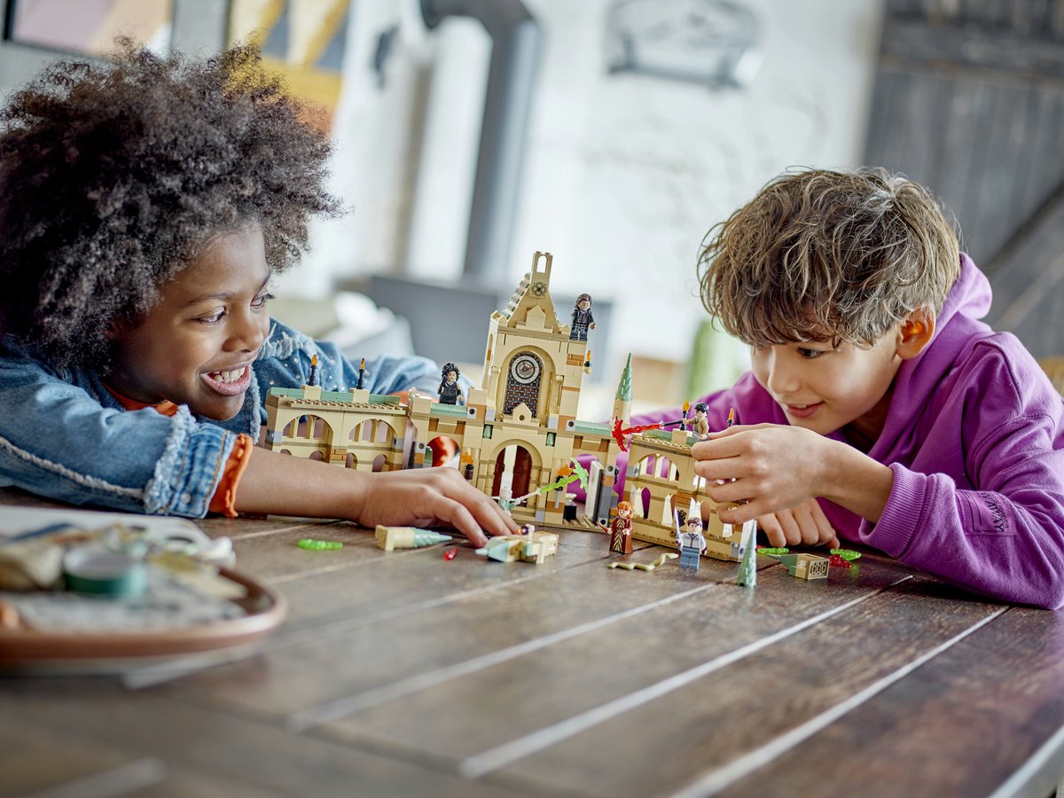 LEGO Harry Potter De Slag om Zweinstein Kasteel Speelgoed met Voldermort Figuur - 76415