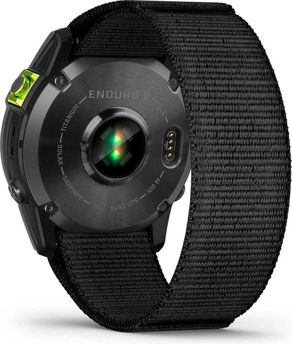Garmin Enduro 2 - 51mm - Edelstaal/Zwart