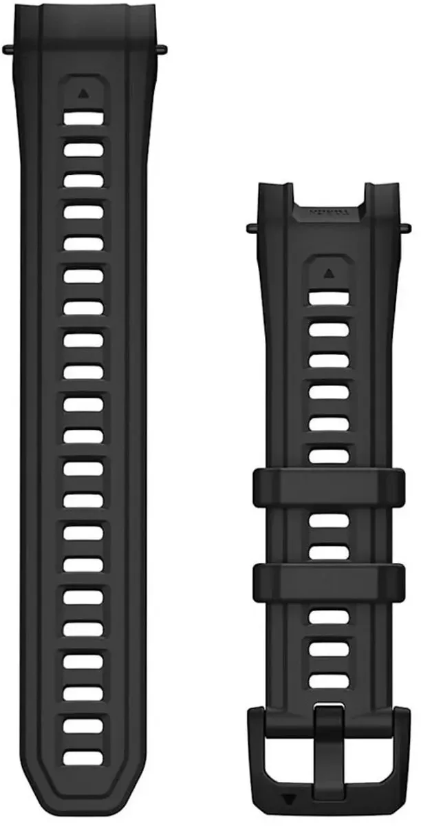 Garmin Instinct 3 Zilver Siliconen Bandje 22mm