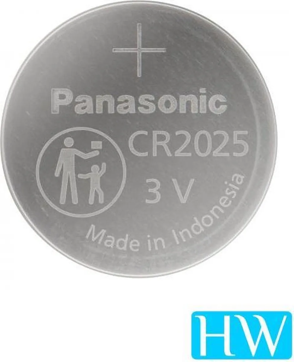 Panasonic CR2025 Knoopcelbatterij