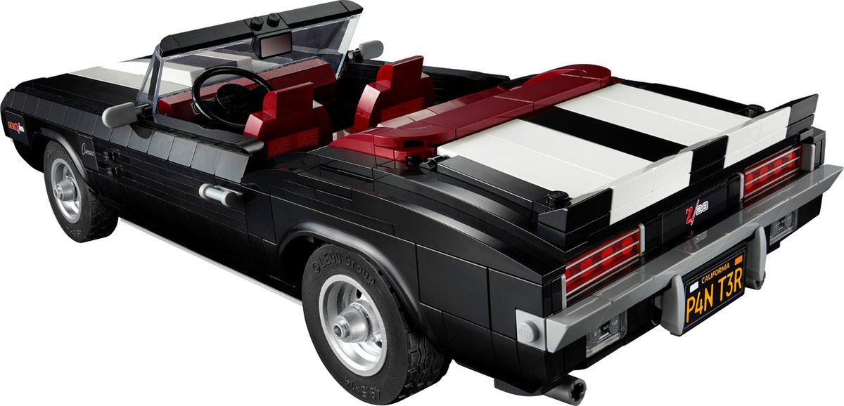 LEGO Icons Chevrolet Camaro Z28 Klassieke Modelauto, Bouwpakket voor Volwassenen - 10304