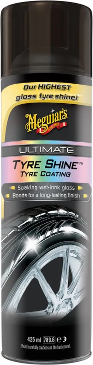 Meguiars Ultimate Tire Shine 0.43L - Bandenzwart