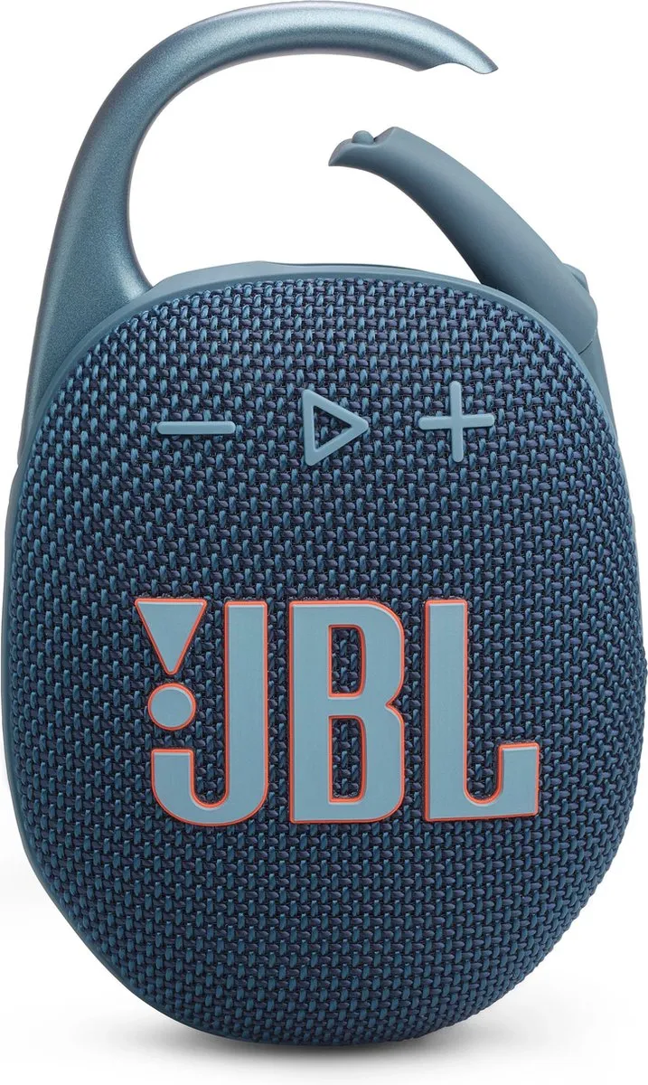 JBL Clip 5 Blauwe Draadloze Bluetooth Speaker - 7W - IP67