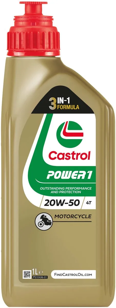 Castrol Power 1 4T 20W-50 Motorolie 1L
