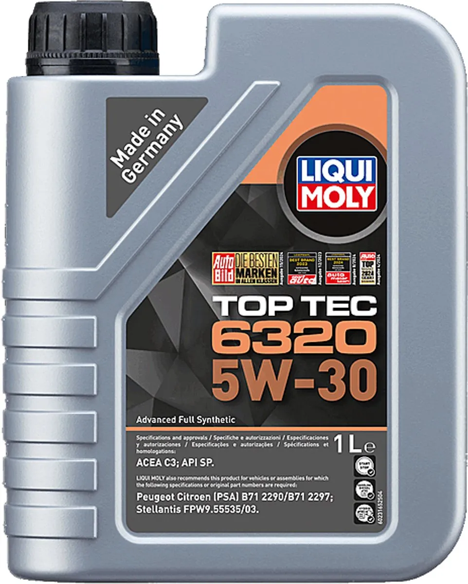 Liqui Moly Top Tec 6320 5W30 Motorolie 1L