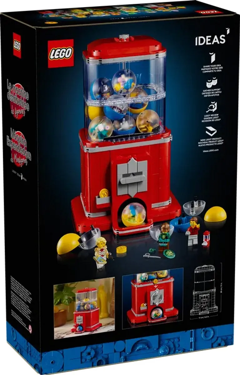LEGO Ideas Minifigurenautomaat 21358