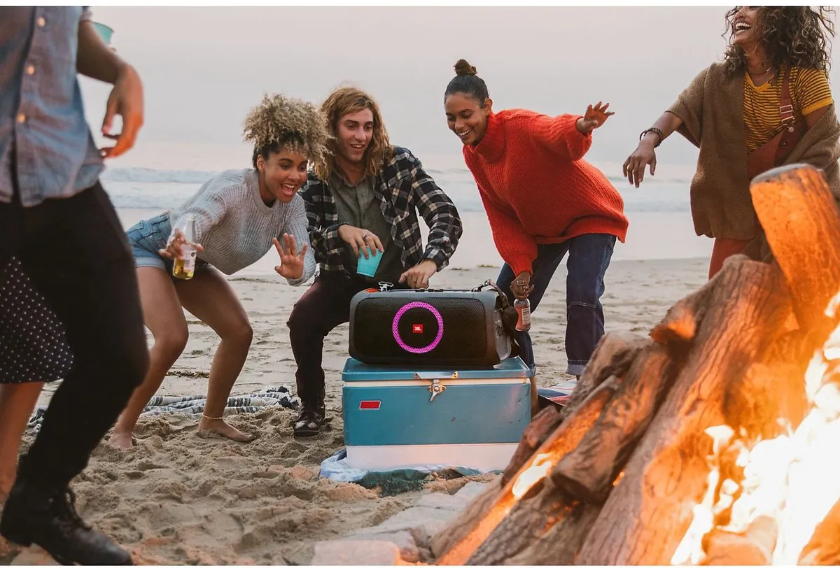 JBL PartyBox On The Go 2 OTG2BEP Draagbare Bluetooth Speaker - 100W - Zwart
