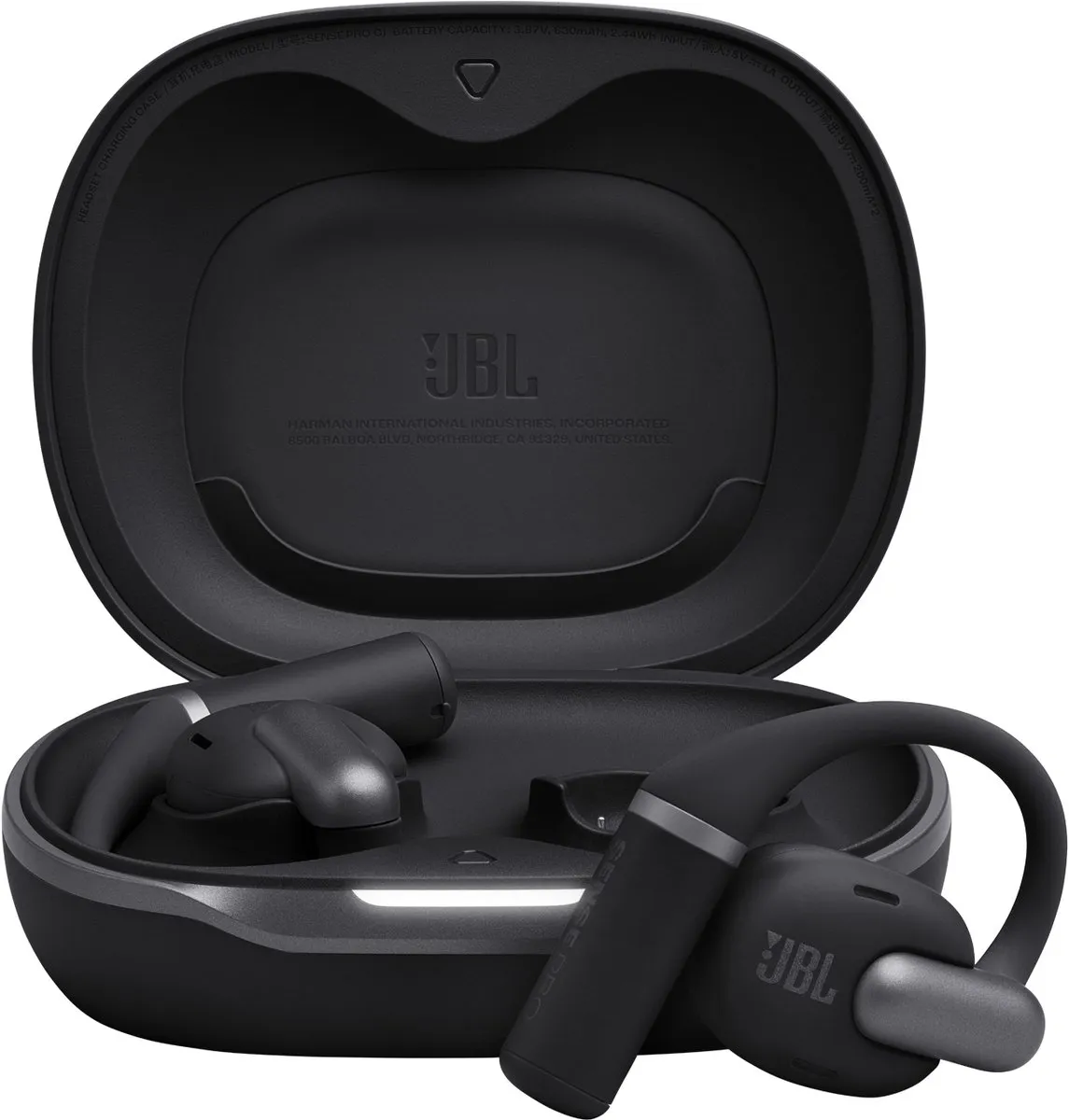 JBL Sense Pro Open Ear Oordopjes - 38 uur - IP54 - Zwart
