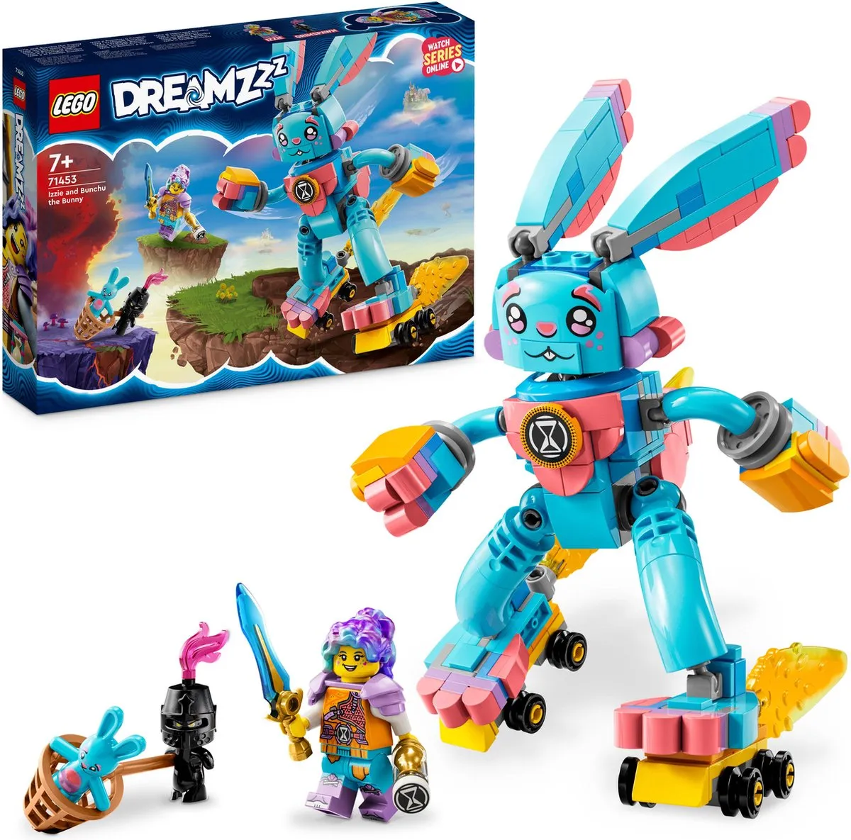 LEGO DreamZzz Izzie & Bunchu Konijn 71453 - 259 Stukken