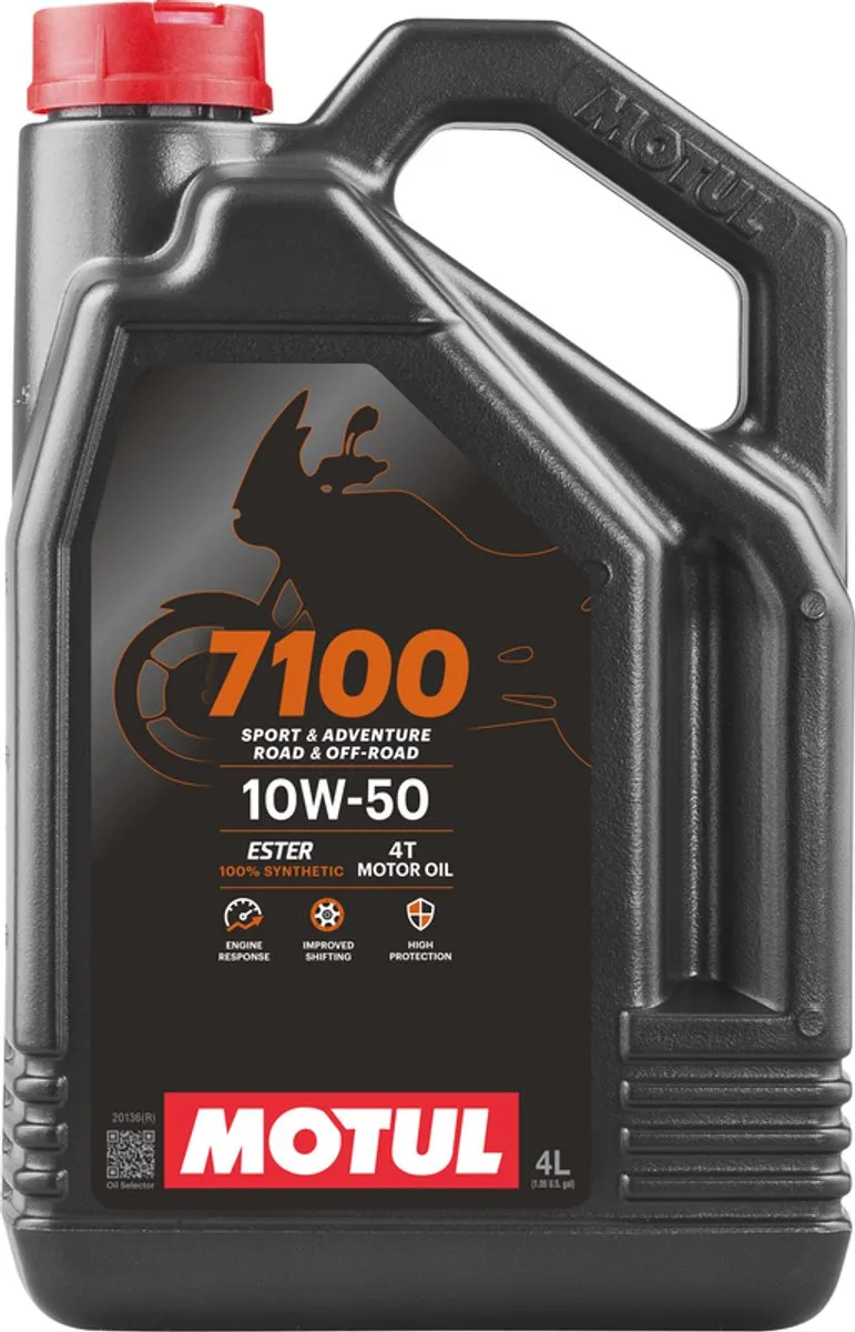 Motul 7100 10W50 4T Motorolie 4L