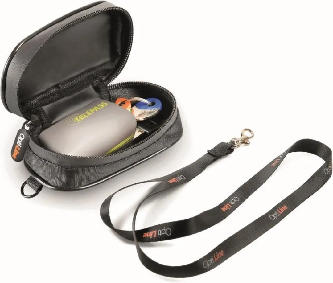 lampa Optiline Etui Motor Scooter - Regenbestendig - Zwart 90547