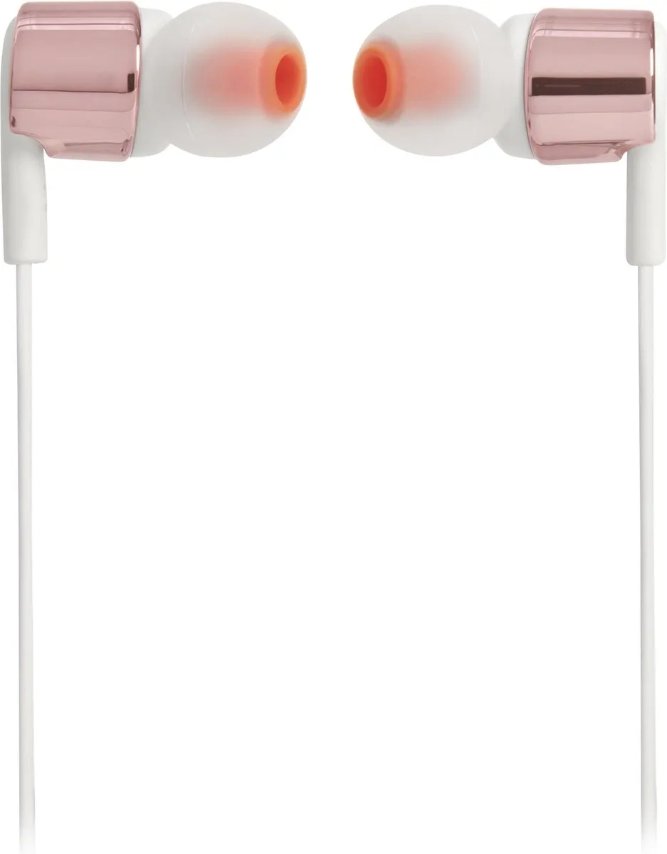 JBL Tune T210 In-Ear Oordopjes Bedraad - Goud