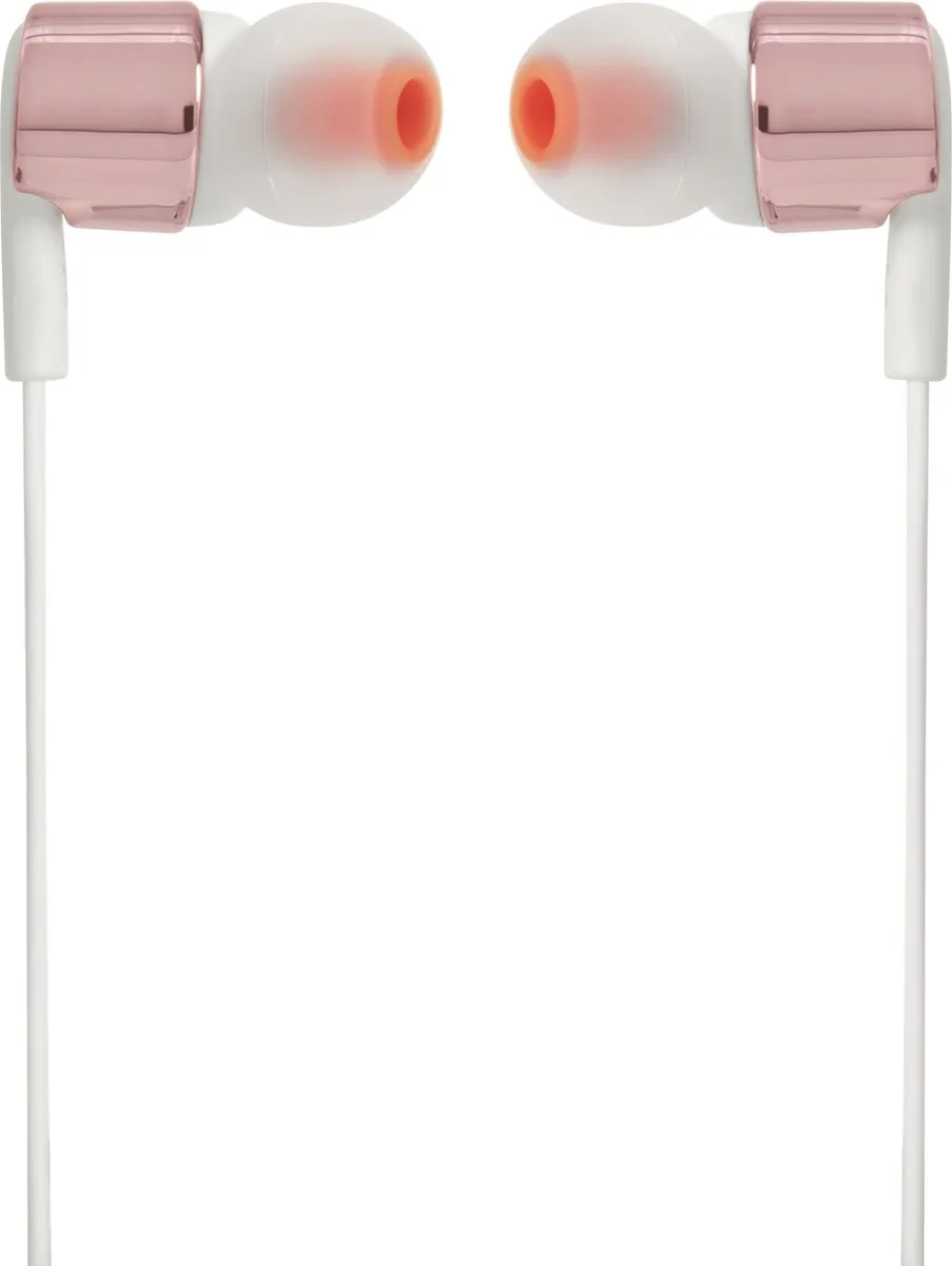 JBL Tune T210 In-Ear Oordopjes Bedraad - Goud