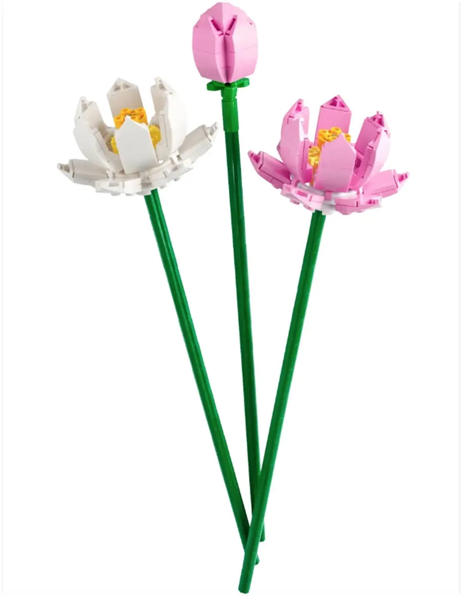 LEGO Iconic Lotusbloemen 40647 - 220 Stukken - Meerkleurig