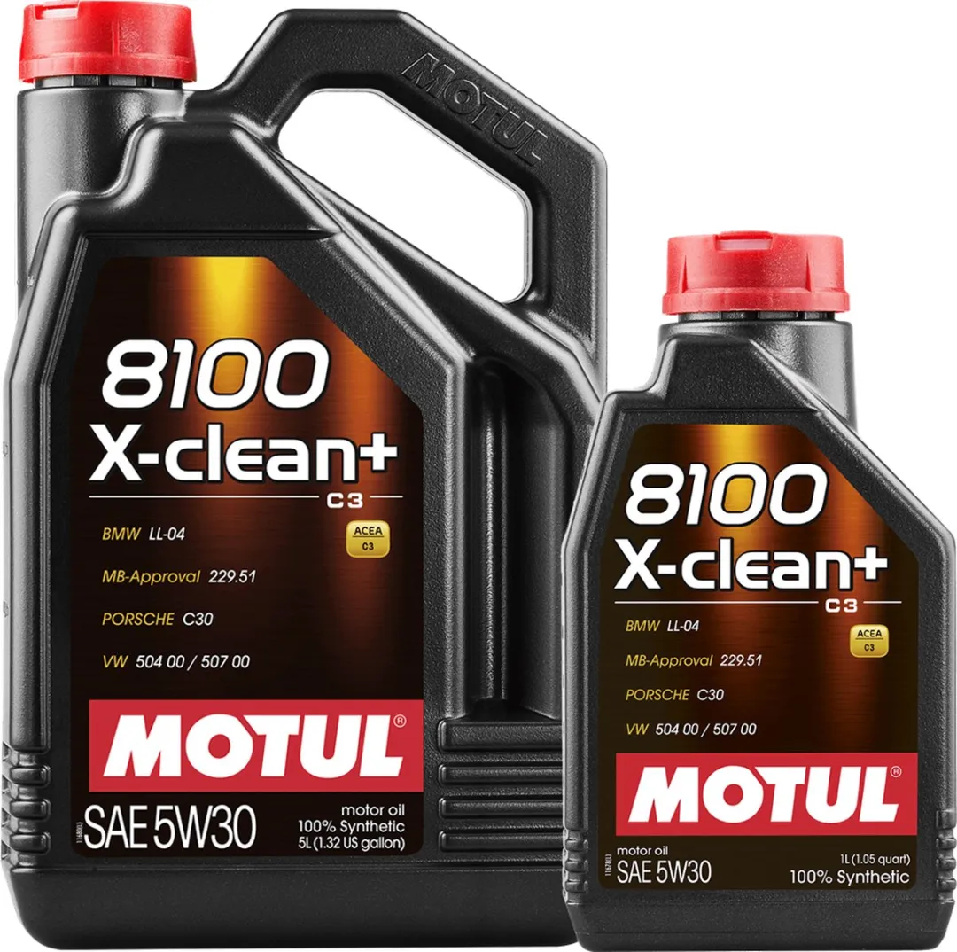 Motul 8100 X-Clean+ 5W30 - 5 Liter