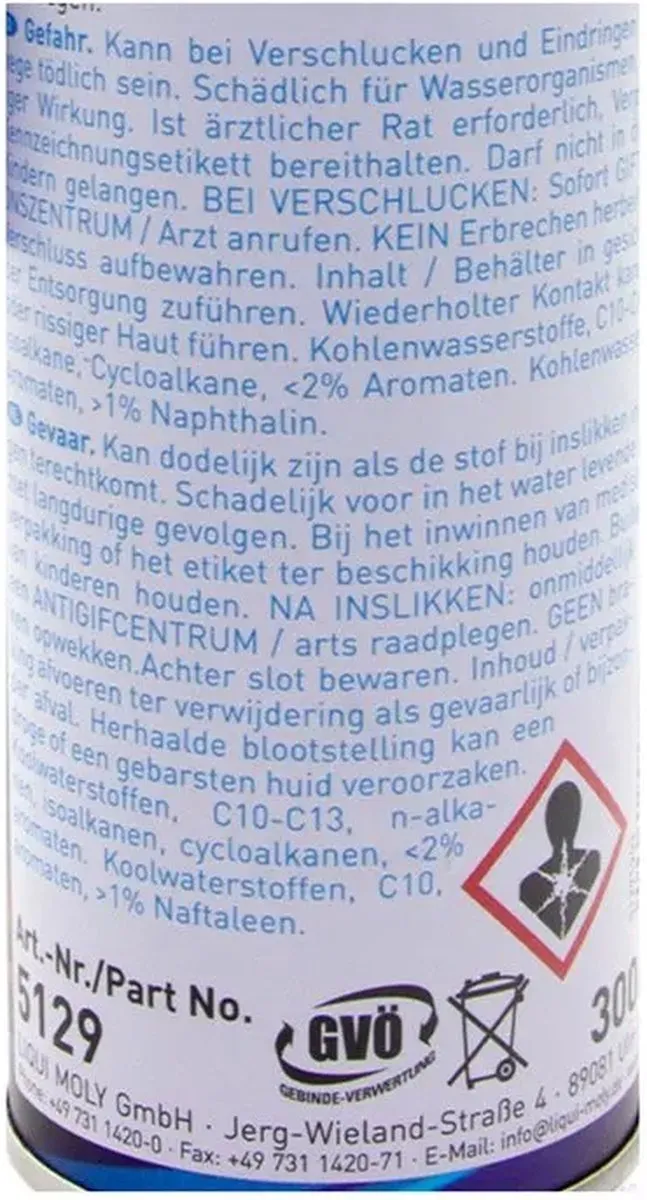Liqui Moly Benzine Systeem Reiniger 300ml - Injectoren