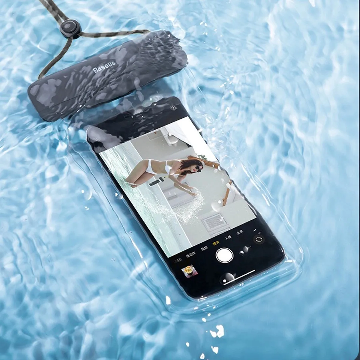 Baseus AquaGlide BS-PC029 Koffer Waterdicht IPX8 - Universeel