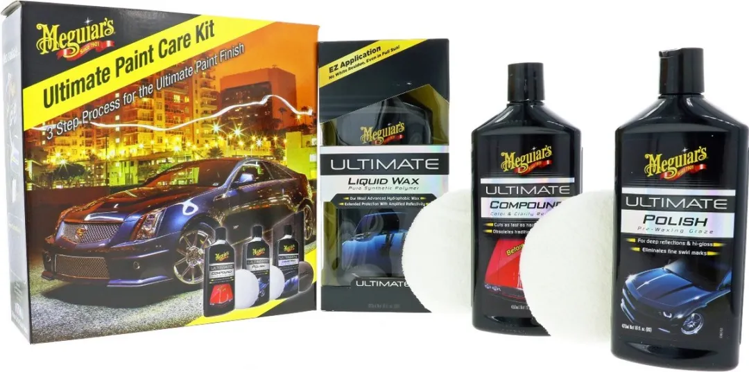 Meguiar's Ultimate Paint Care Kit - 6 Stuks