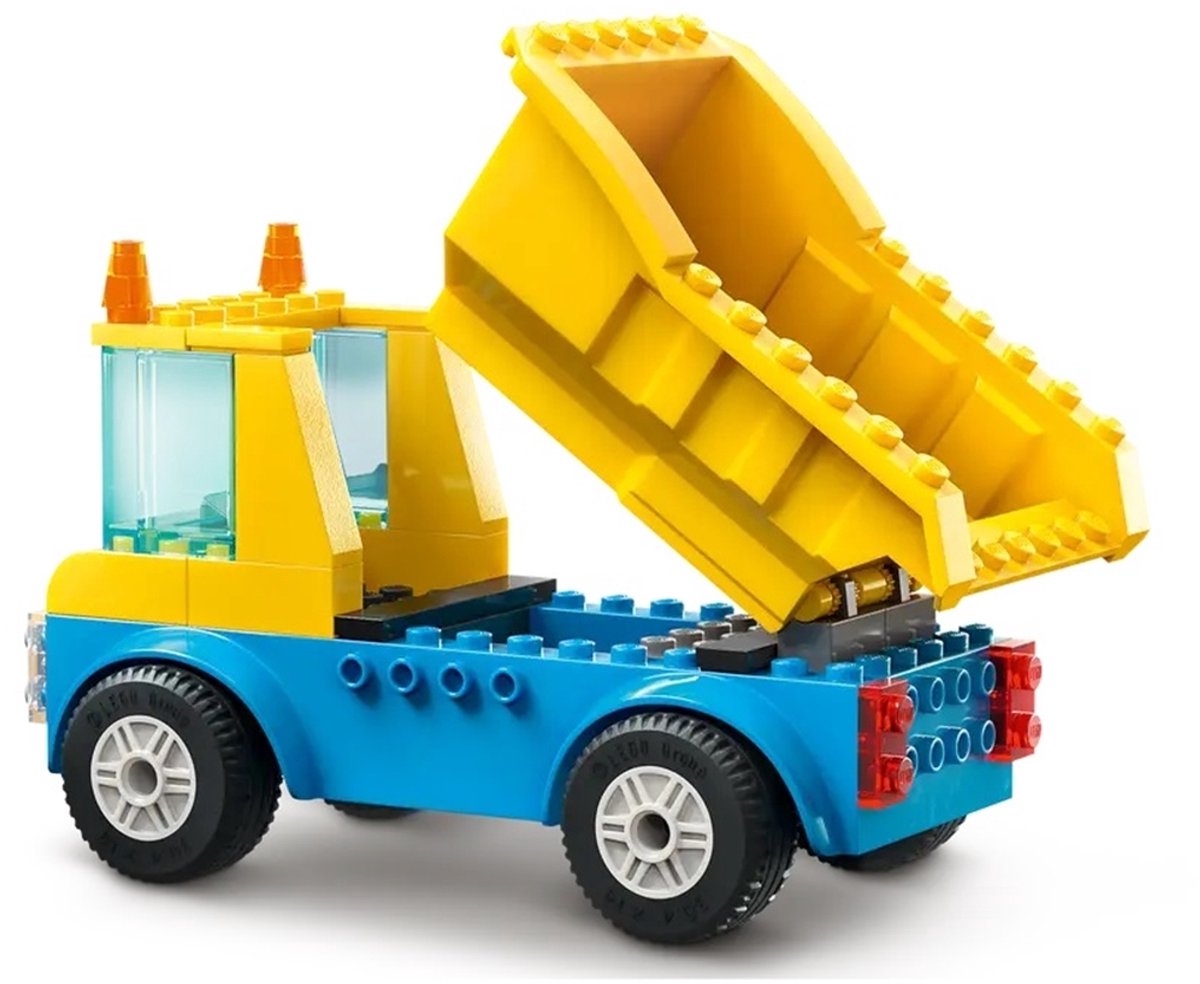 LEGO City Kiepwagen, bouwtruck en sloopkraan Voertuigen Speelgoed - 60391