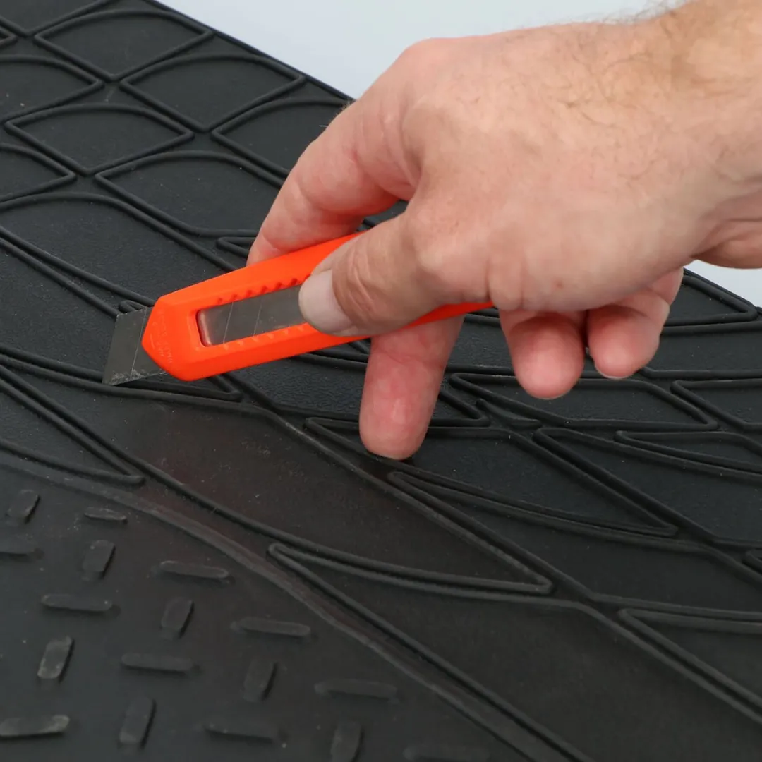 Carpoint TPE Kofferbakmat 120x80cm - Zwart