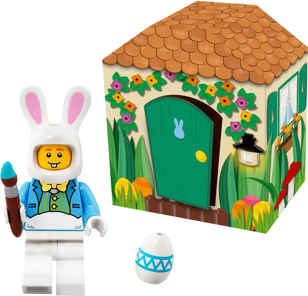 LEGO Paashaas Mini Poppetje 5005249
