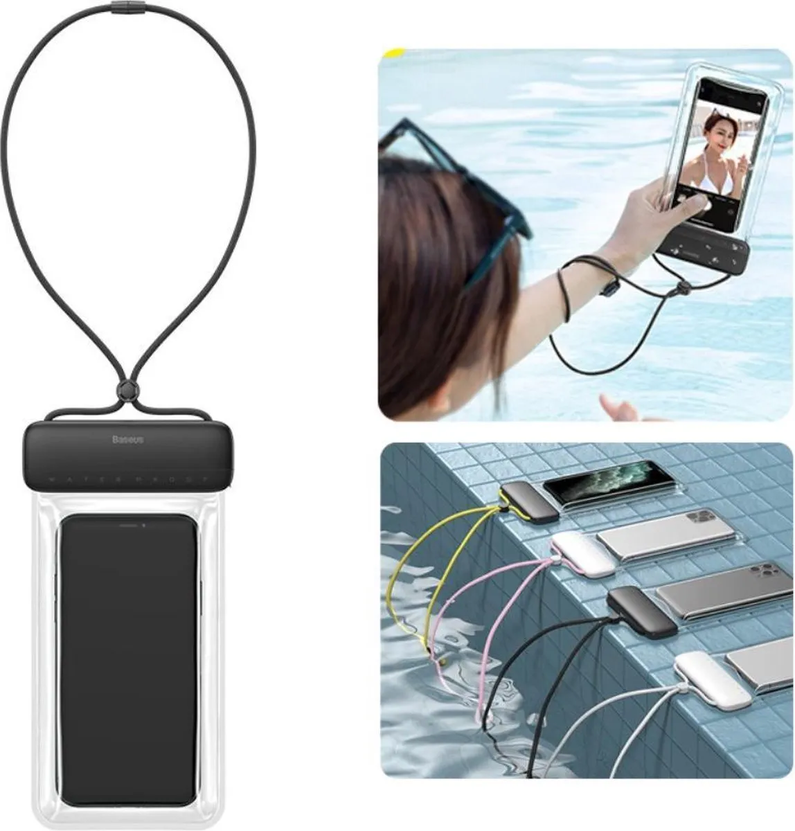 Baseus Waterdicht Hoesje Universeel 7.2 Inch