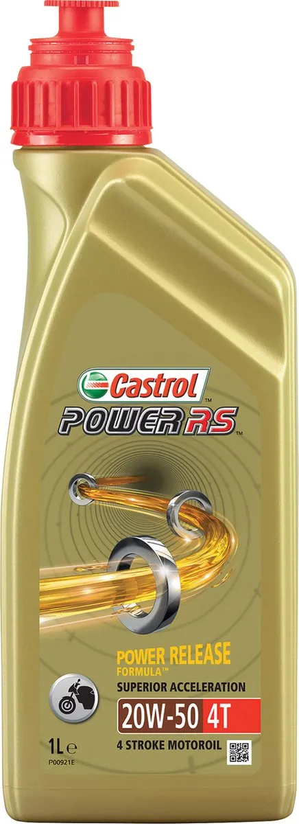 Castrol Power RS 4T 20W-50 Motorolie 5L