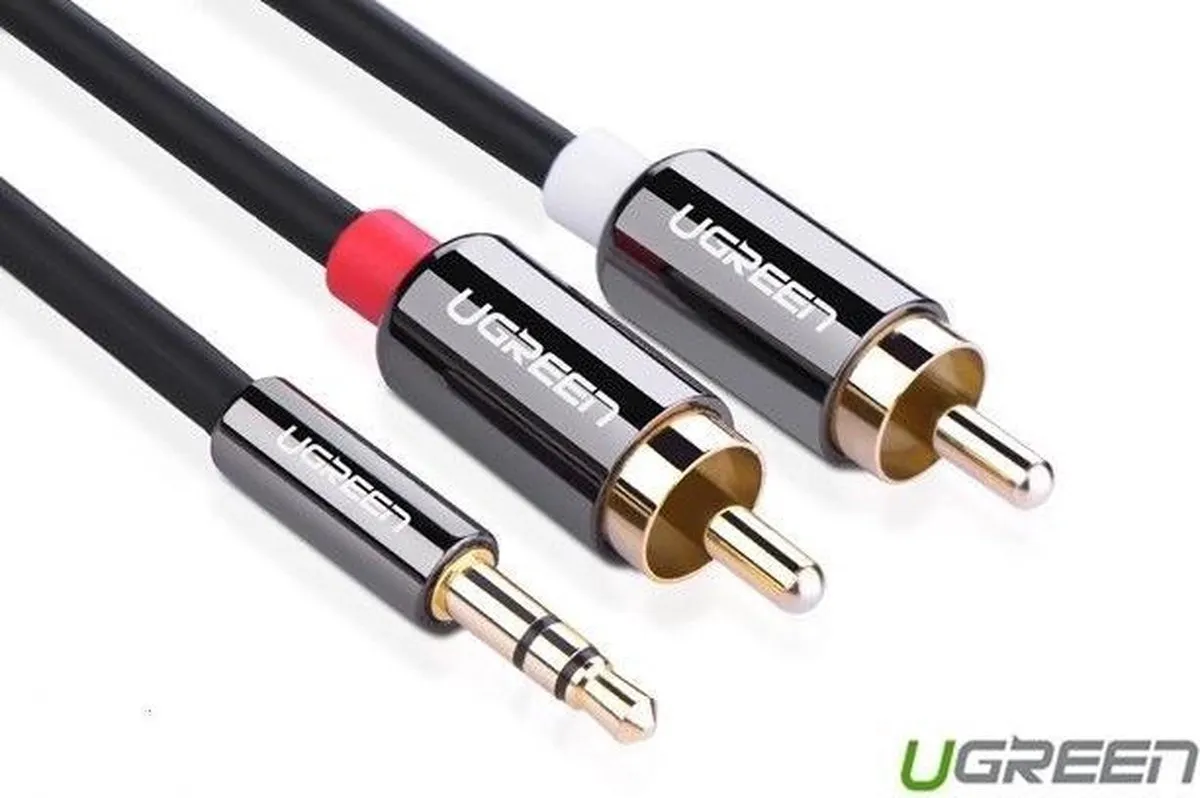 UGREEN 3.5mm Jack naar 2xRCA Kabel