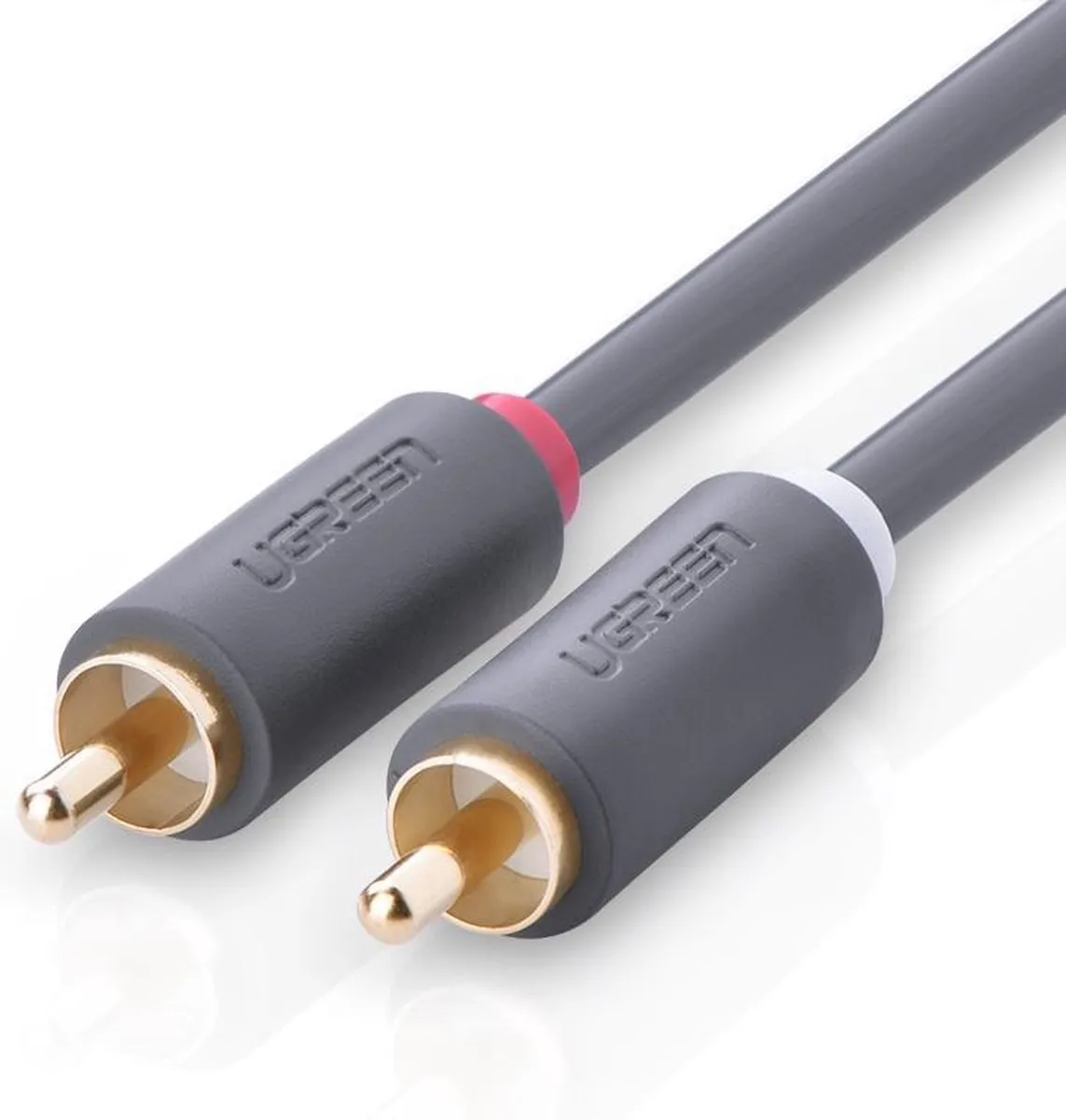 Ugreen RCA naar RCA Kabel 5M - Grijs