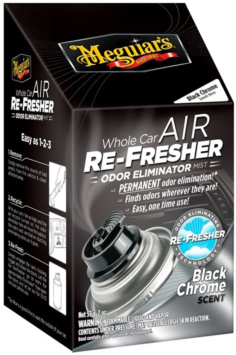 Meguiars Air Refreshener Black Chrome