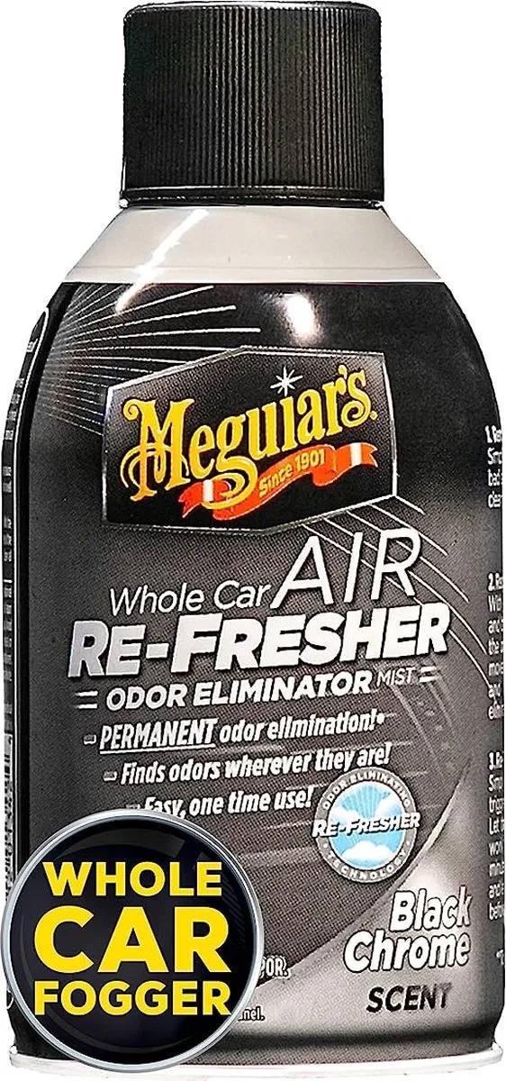 Meguiars Air Refreshener Black Chrome - 331ml - afbeelding 6 van 6
