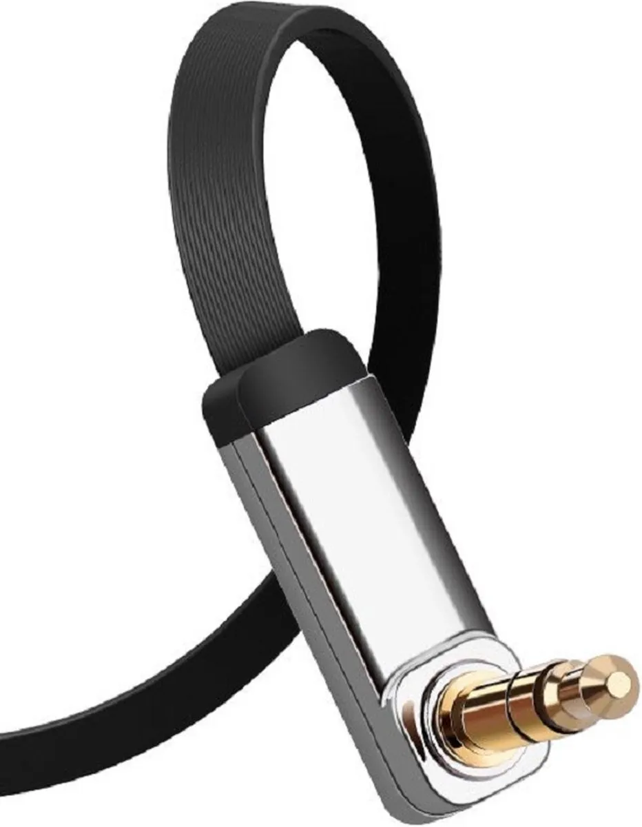 UGREEN UG006 Audiokabel 3.5mm Haaks - 5m - Zwart
