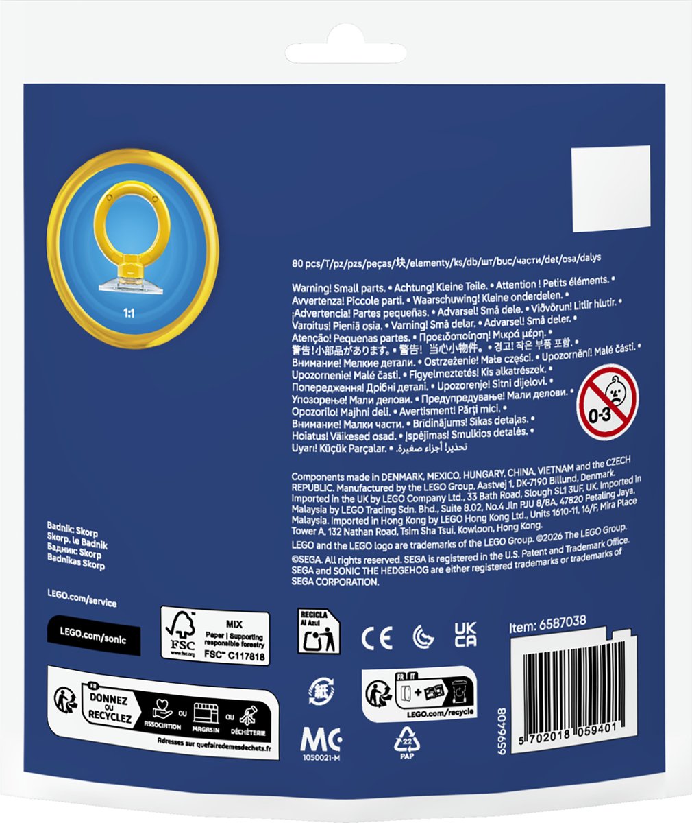 LEGO Sonic - Badnik Skorp - 30733