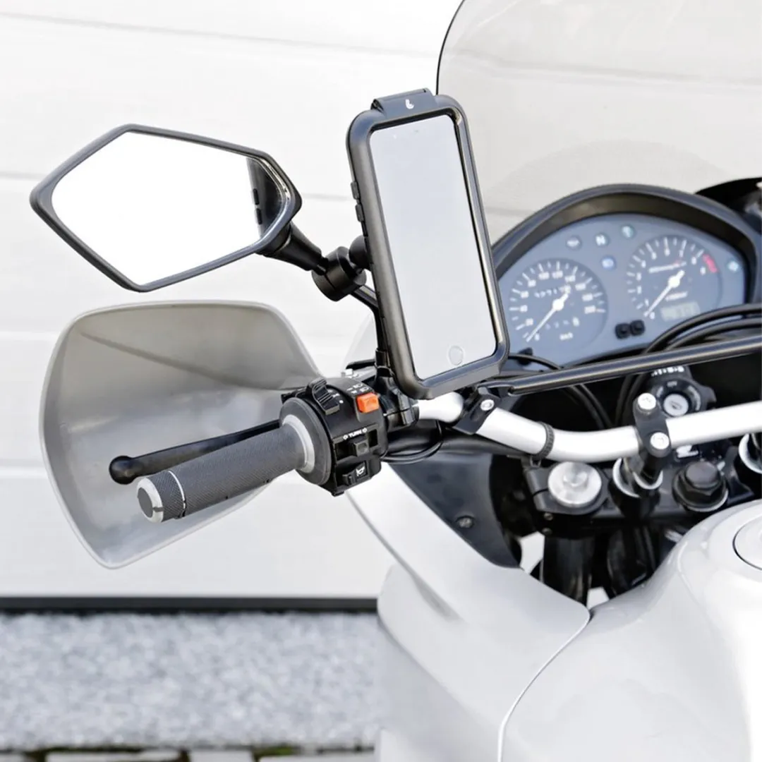 Optiline Telefoonhouder Scooter 90438 - 7.2 Inch - Zwart - afbeelding 6 van 6