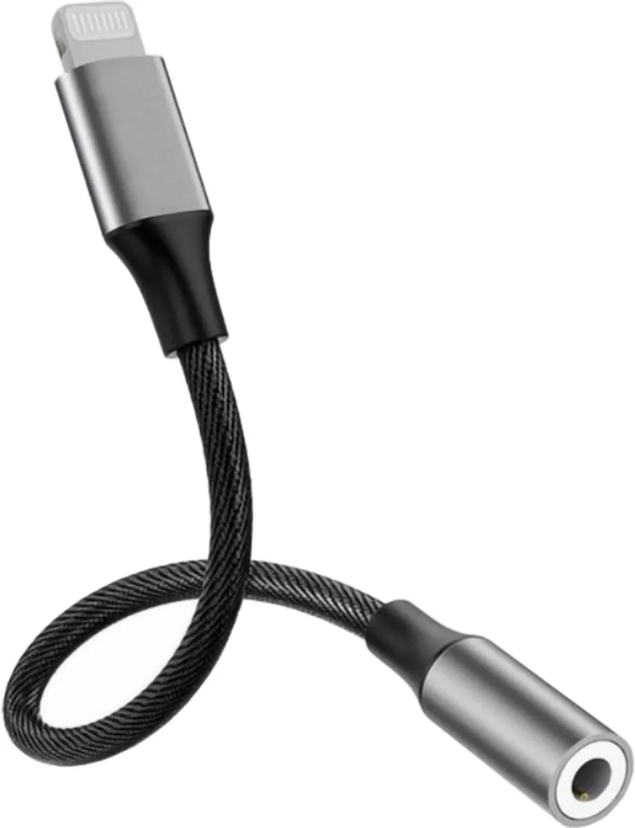 UGREEN Green On Lightning naar 3.5mm Adapter - Zwart
