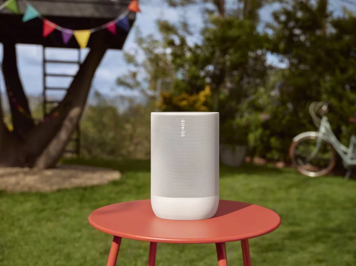 Sonos Move 2 MOVE2EU1 Draadloze Speaker - Wit - afbeelding 6 van 6