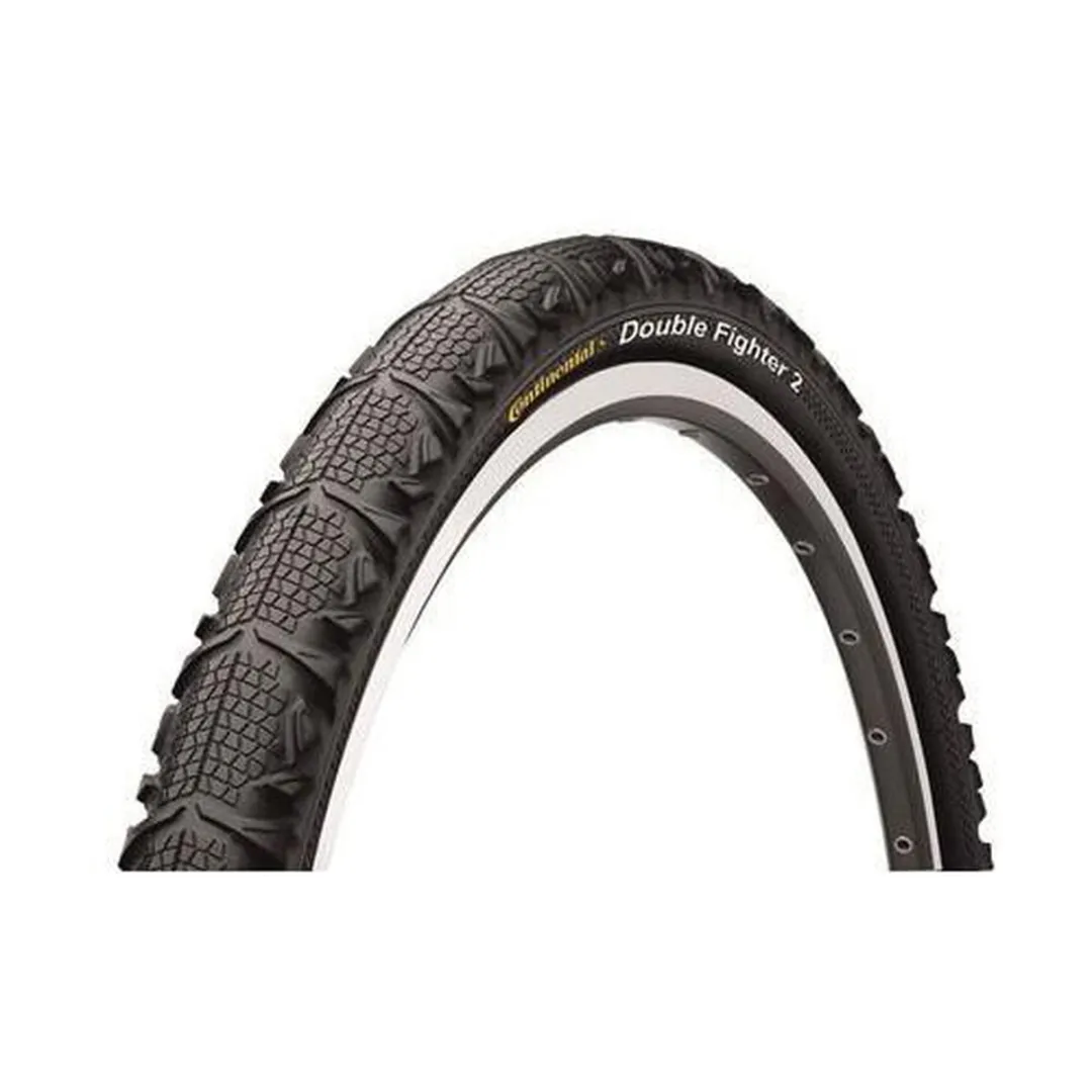 Continental Double Fighter III 26x1.90/50-559 Buitenband - Zwart