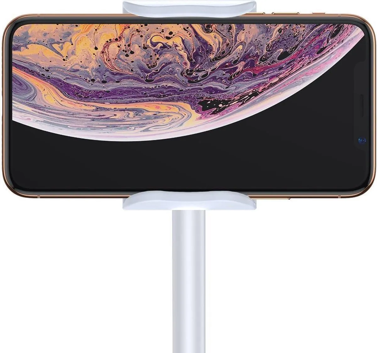 Baseus Lazy Telefoonhouder Zilver - Universeel 7" - Zwanenhals