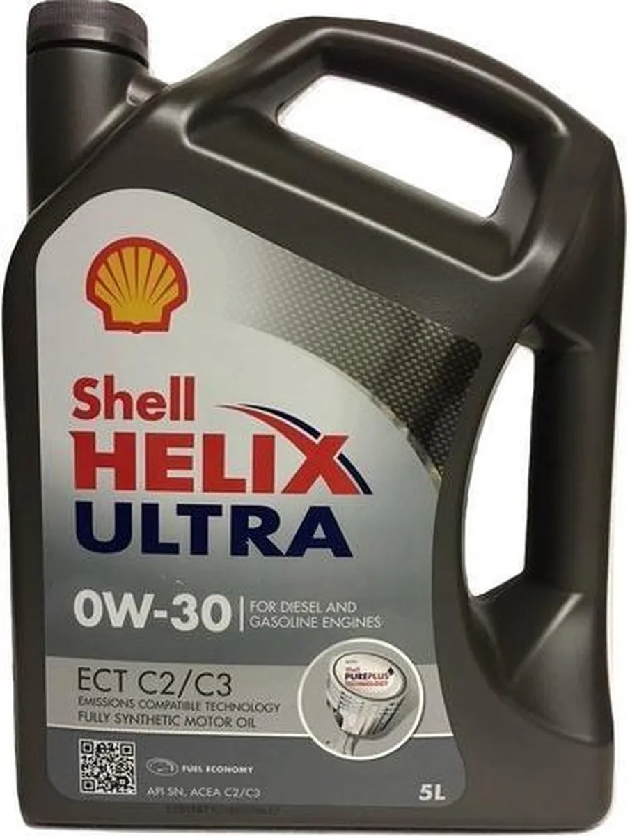Shell Helix Ultra ECT C2/C3 0W-30 5L Motorolie