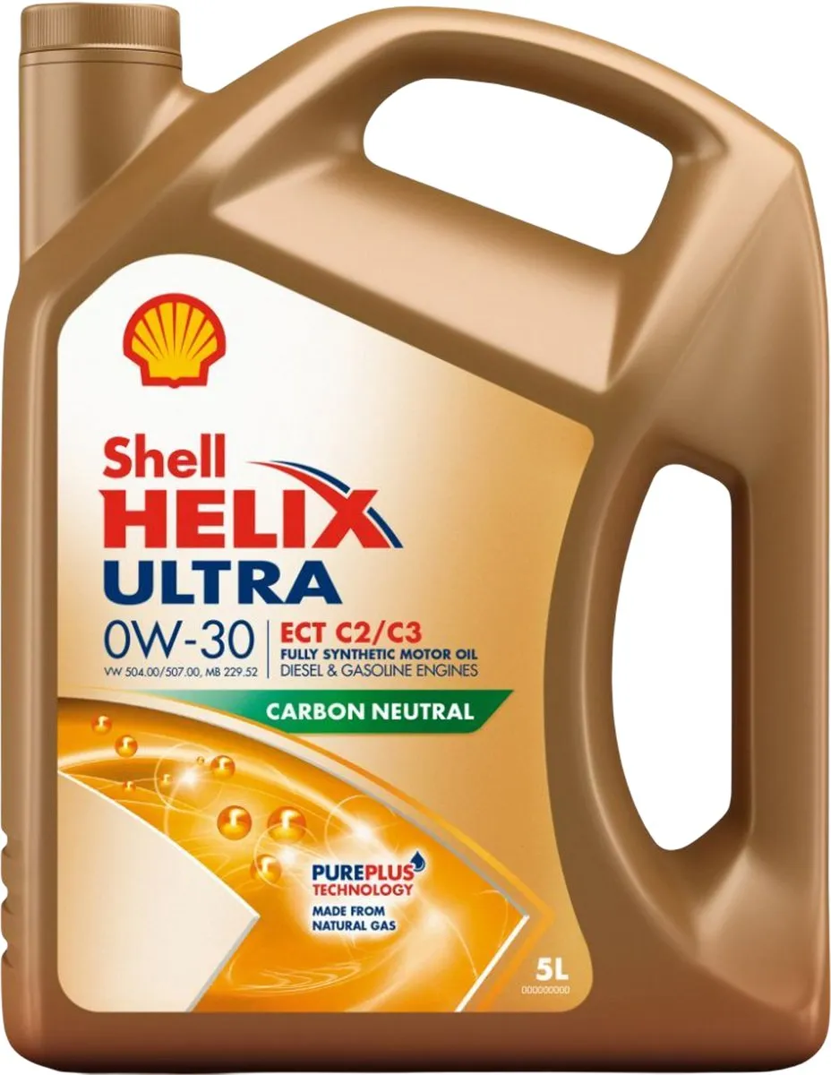 Shell Helix Ultra ECT C2/C3 0W-30 5L Motorolie