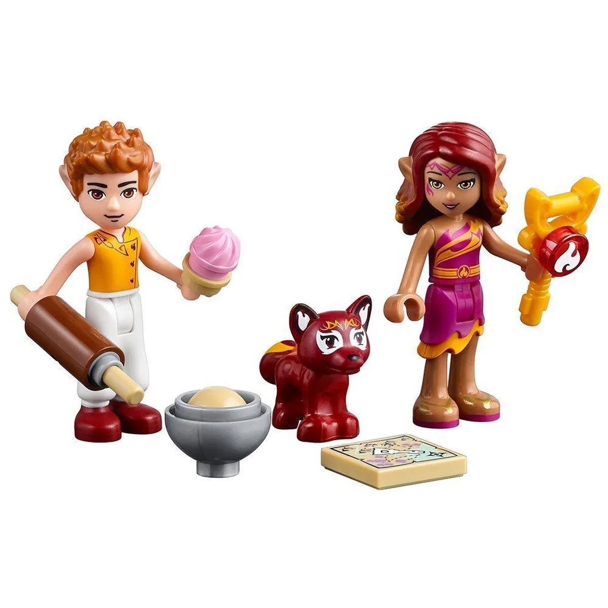 LEGO Elves Azari Magische Bakkerij 41074 - 2 Minifiguren - afbeelding 4 van 6
