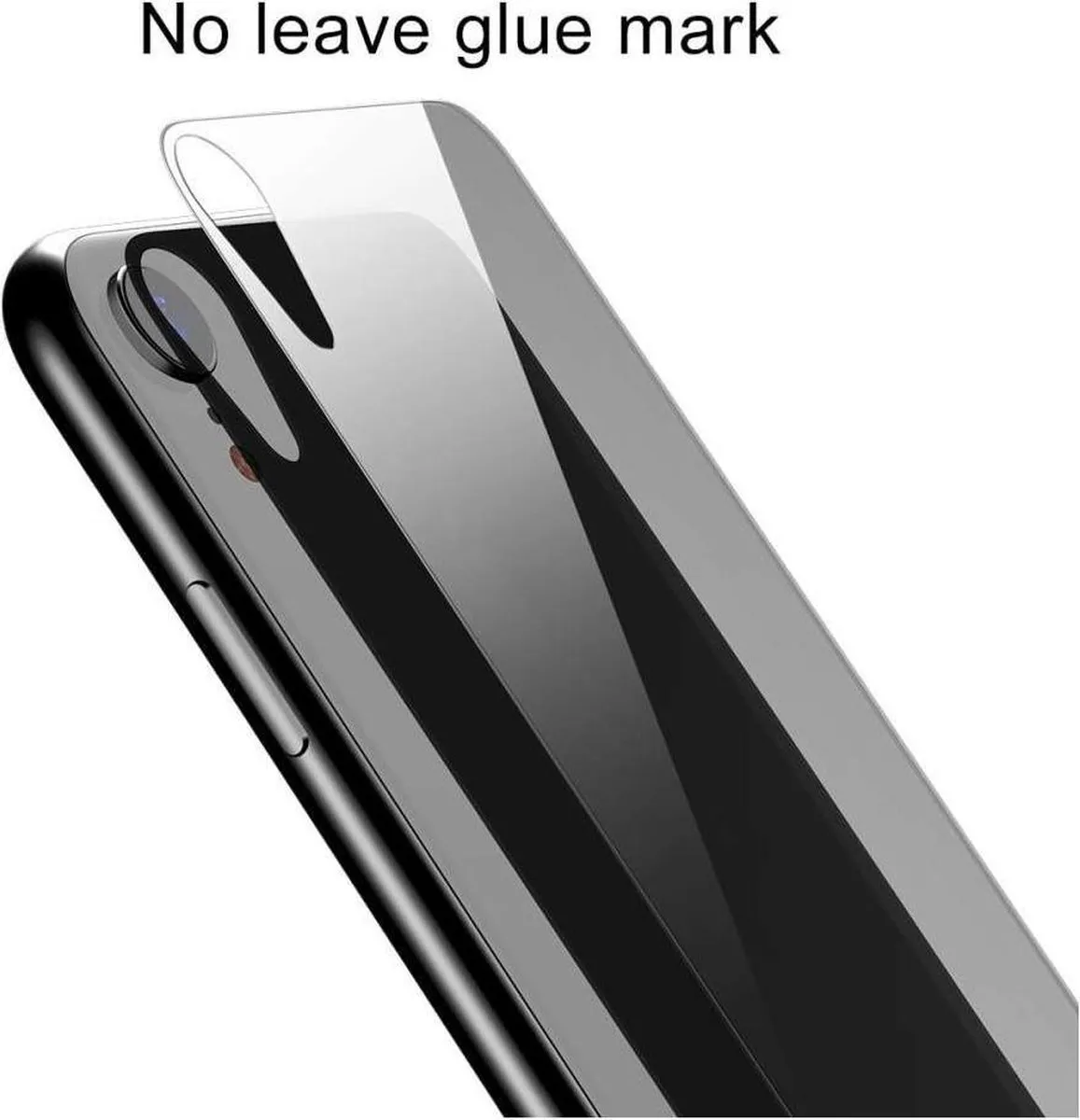 Baseus iPhone XR Back Cover Tempered Glass - SGAPIPH61-ABM02