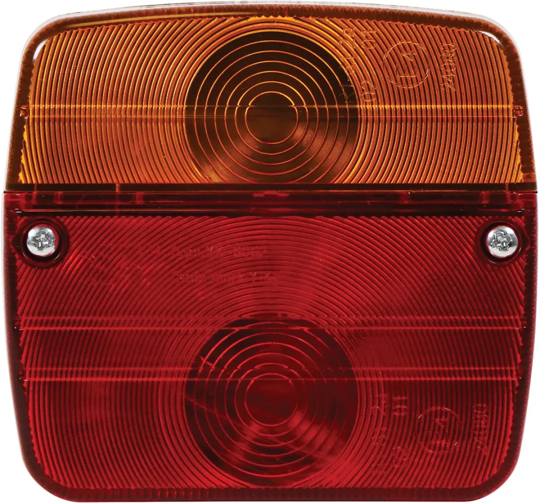Carpoint Achterlicht 4 Functies - 12V - 2 Stuks - Rood/Zwart