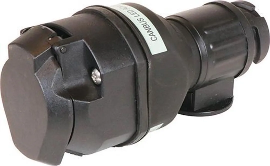 Carpoint CAN-bus LED Adapter 13- naar 7-polig - Zwart