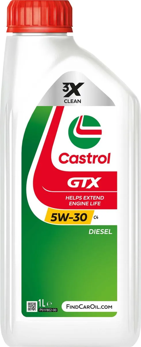 Castrol GTX 5W30 C4 Motorolie 1L