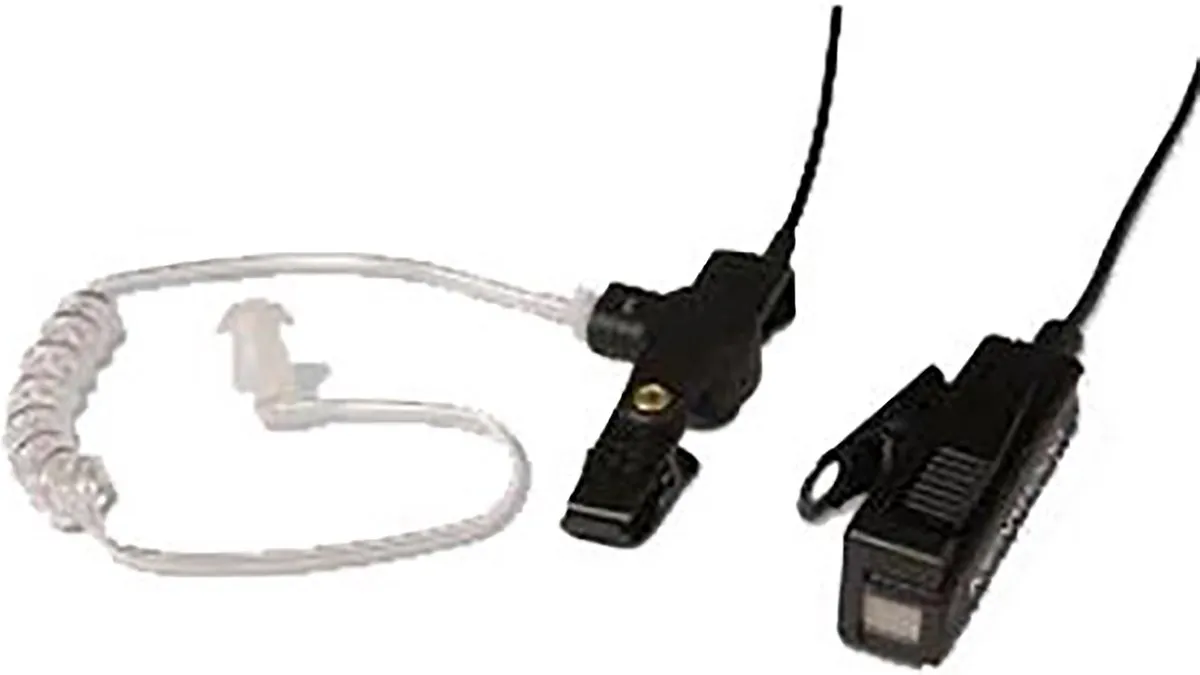 Kenwood KHS-8NC Beveiliging Oortje - Noise Cancelling - Zwart