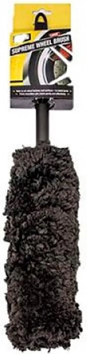 Meguiars Supreme Wheel Brush Velgenborstel - Zwart